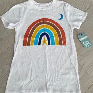 Chaser Multi Rainbow  Half Moon Star Tee